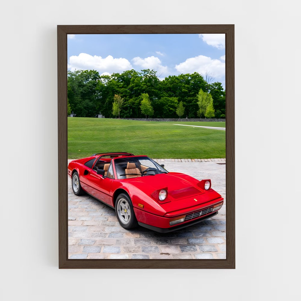 Poster Ferrari 328 (vue 5)